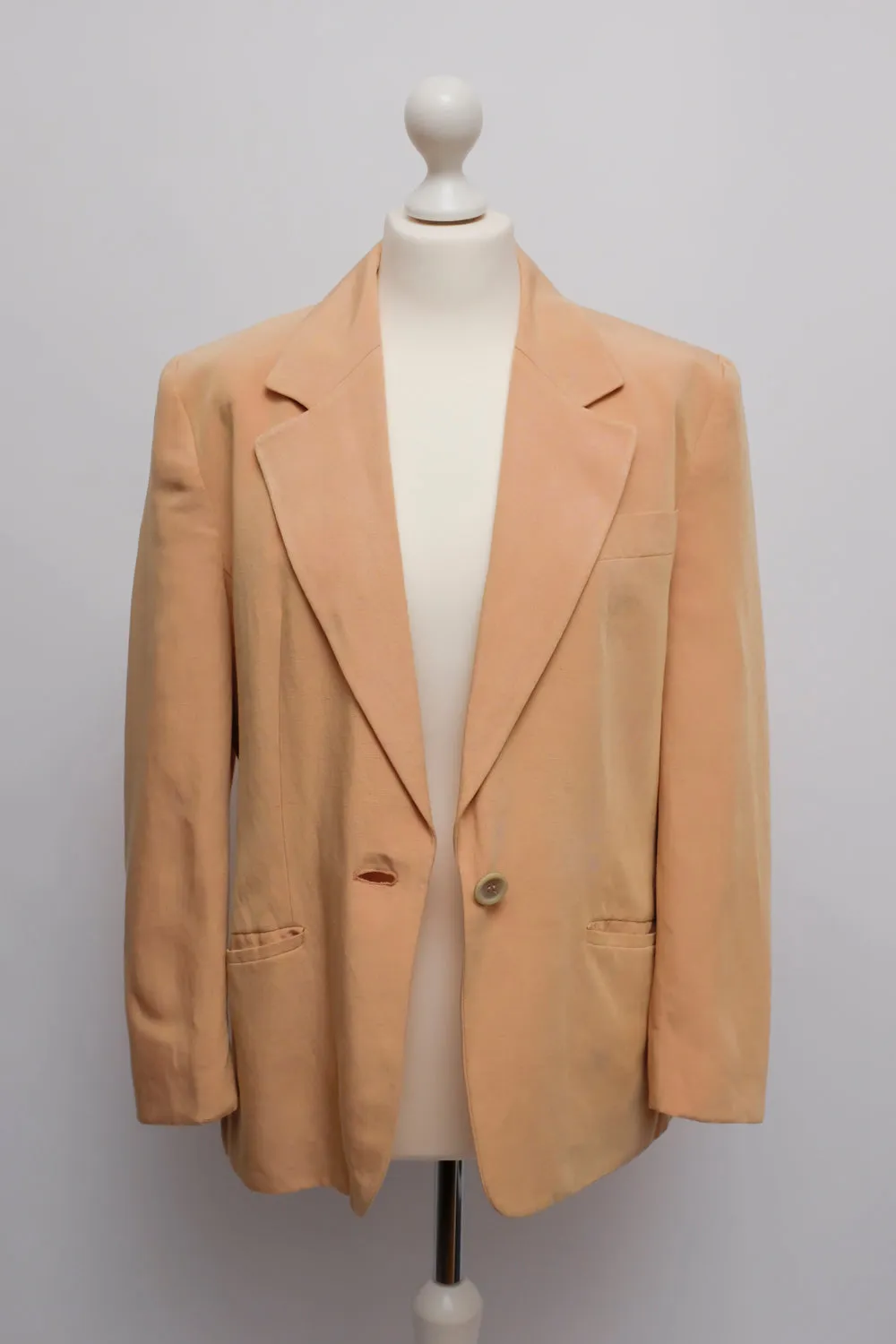 0015_LINEN PASTEL BLAZER