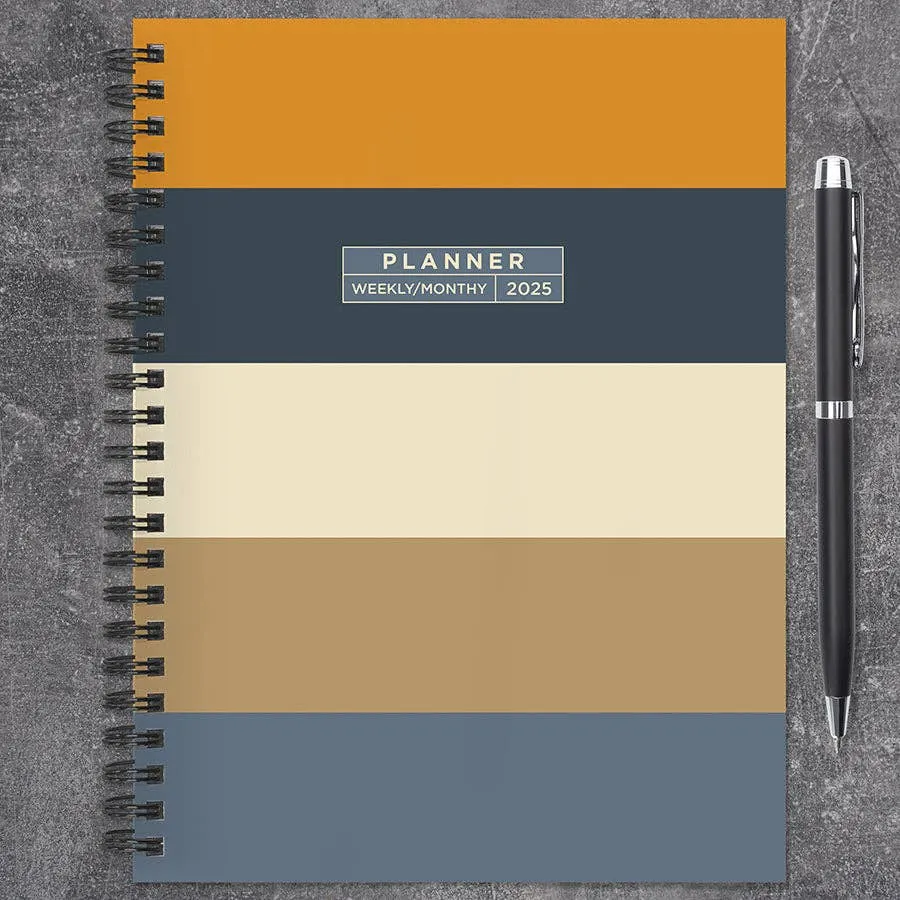 2025 Element Layers Medium Weekly Monthly Planner