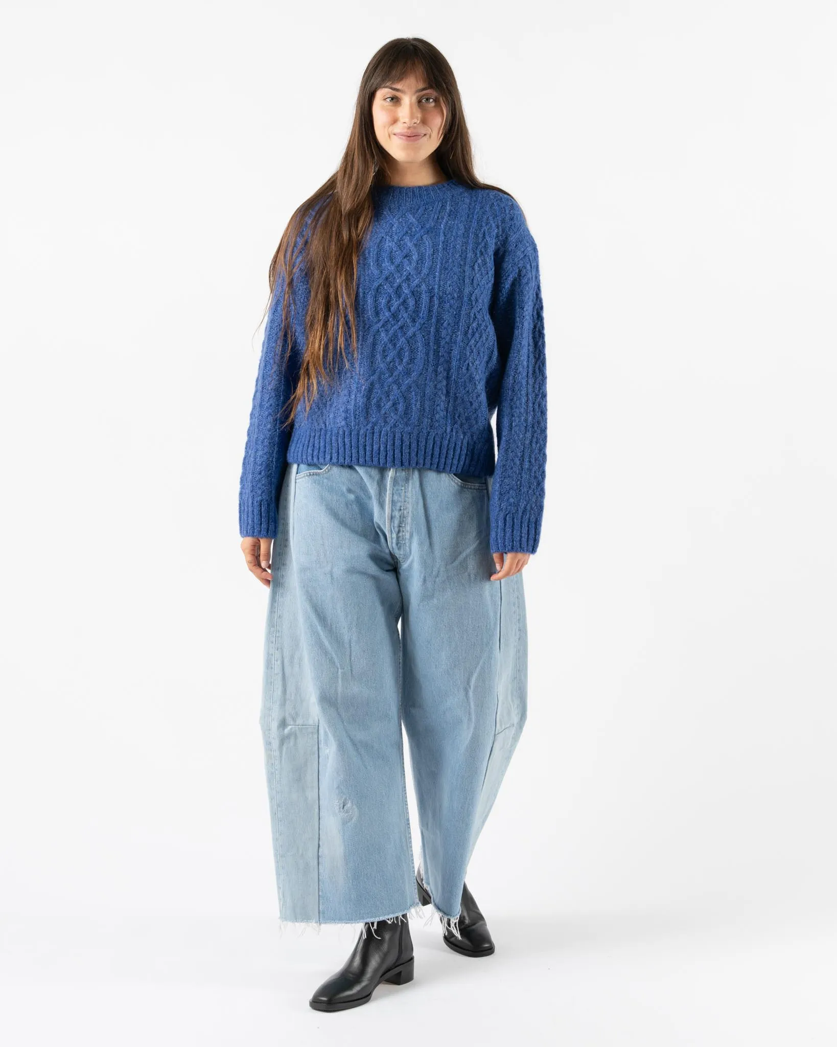 Alex Mill Catskill Sweater in Cobalt Blue