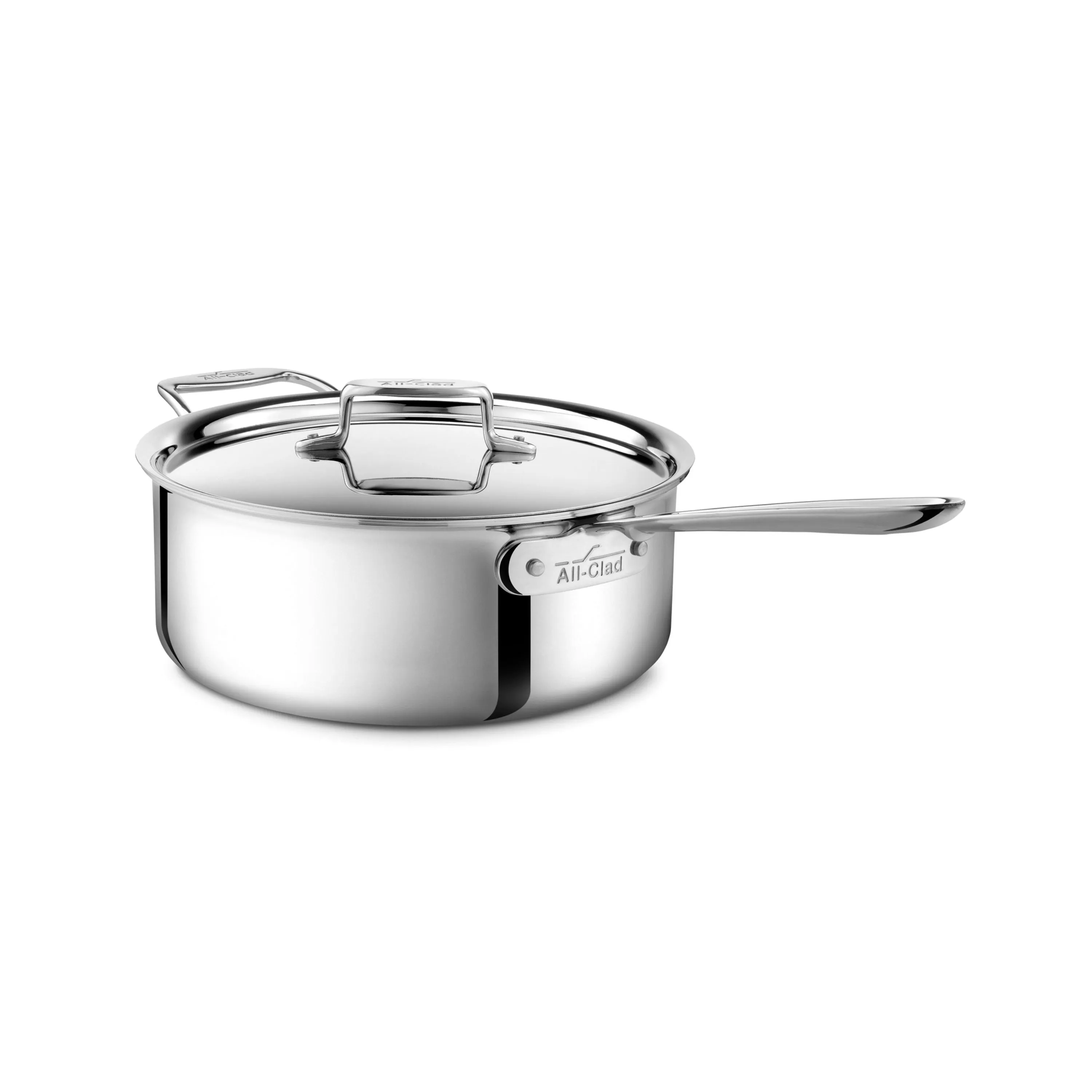 All-Clad d3 Stainless 6-quart Deep Saute Pan