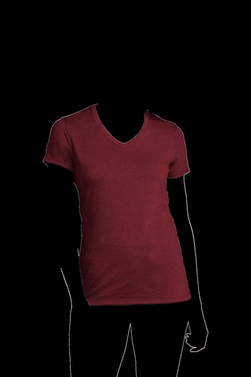 Allmade Women's Tri-Blend V-Neck Tee AL2018