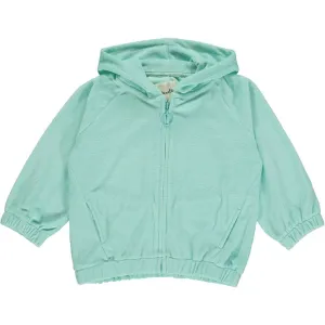 Alysha Hoodie: Aqua