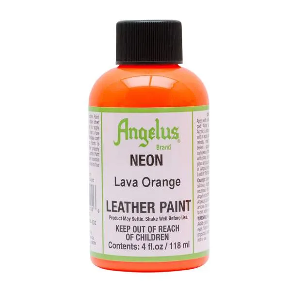 ANGELUS "Neon" Acrylic Leather Paint (4 fl. oz)