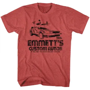 Back To The Future Emmett'S Men's T-Shirt