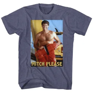 Baywatch Mitch Please Men's T-Shirt