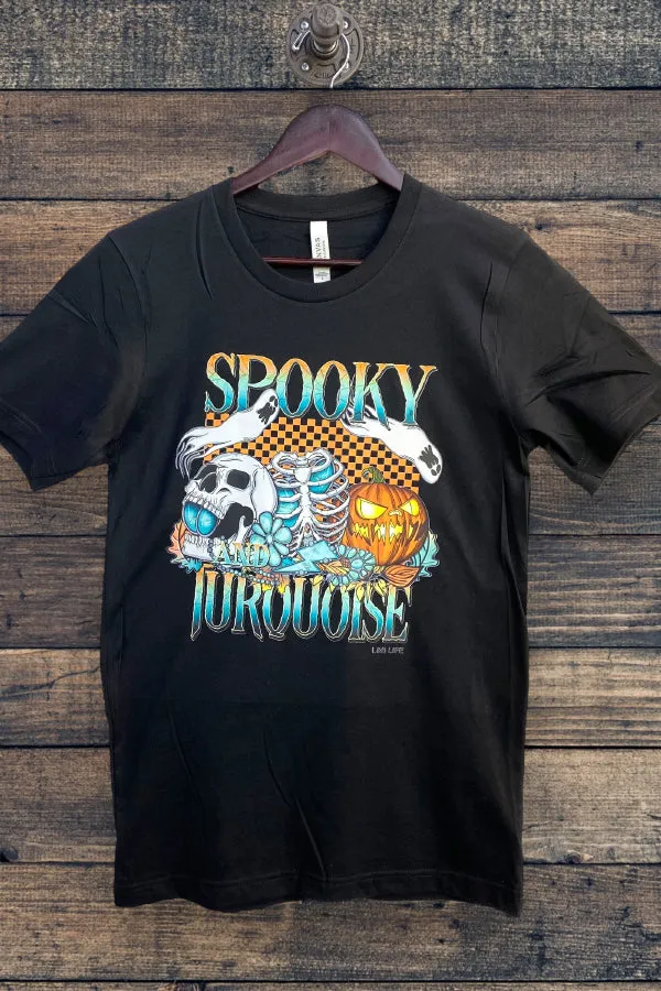 BC DTF SPOOKY TURQUOISE - BLACK