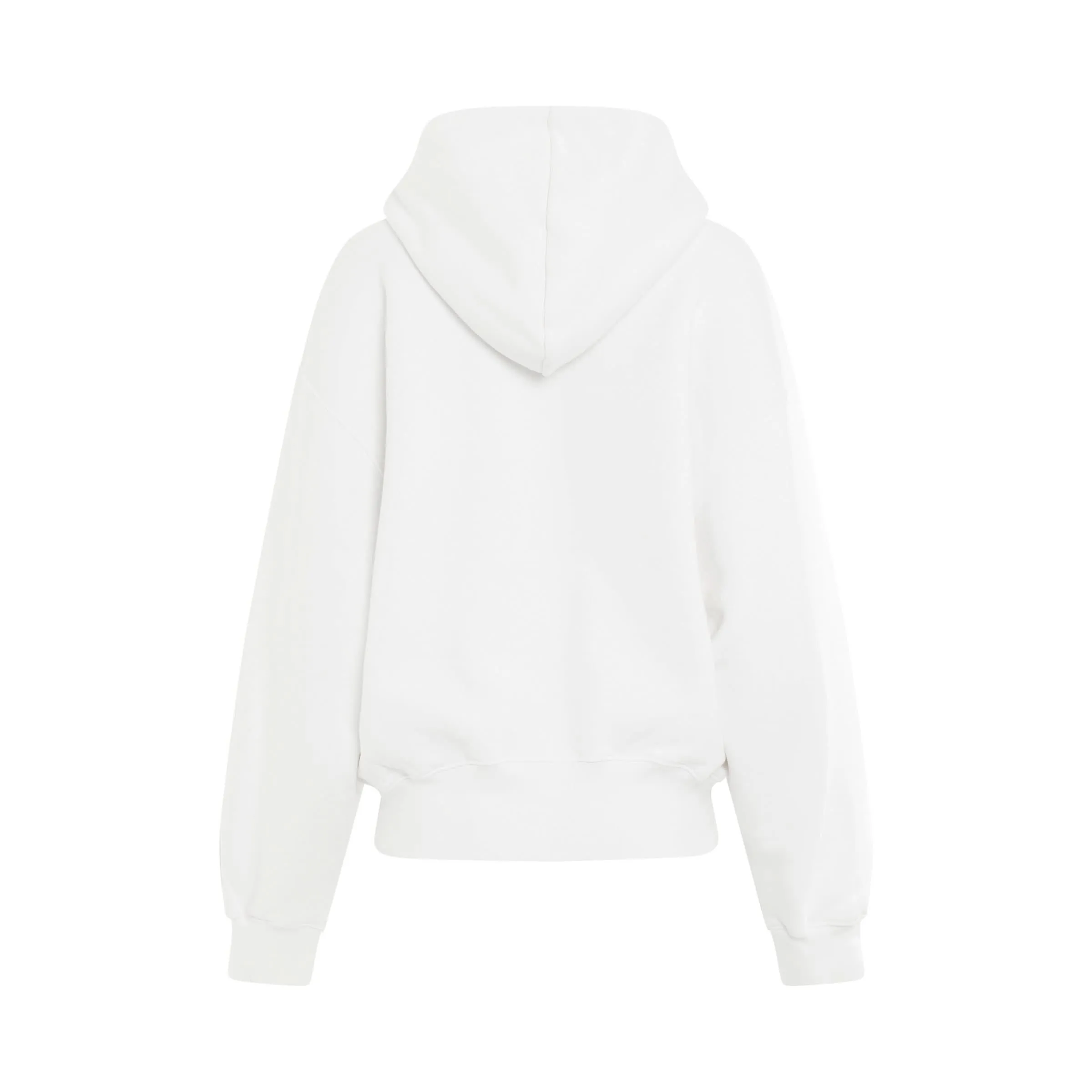 Big Logo Bookish Oversize Hoodie in White