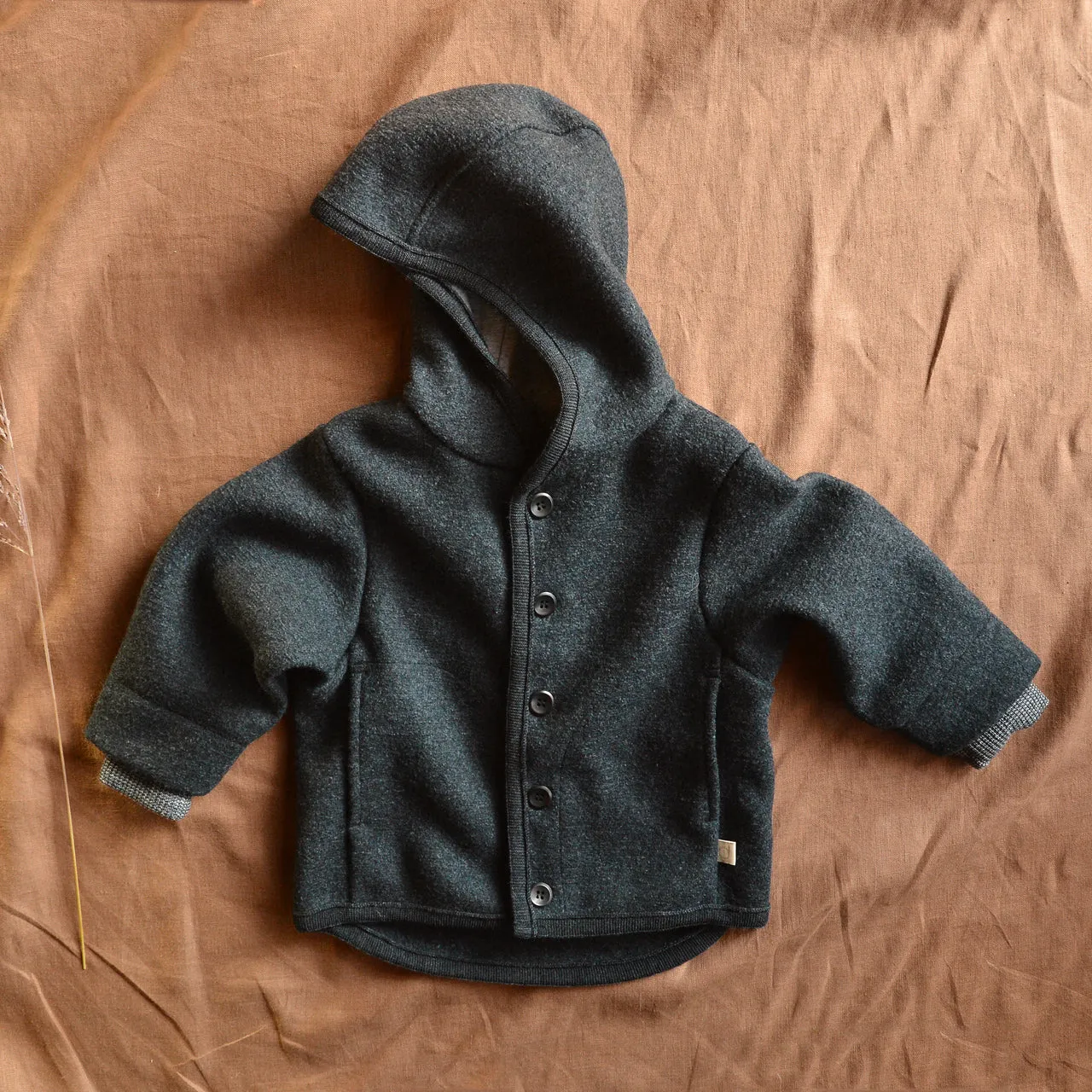 Boiled Wool Jacket (1-10y)