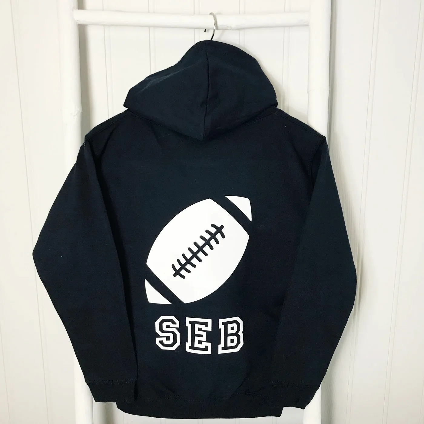 Boys'  Football Personalised Activity Hoodie (3 colours available)