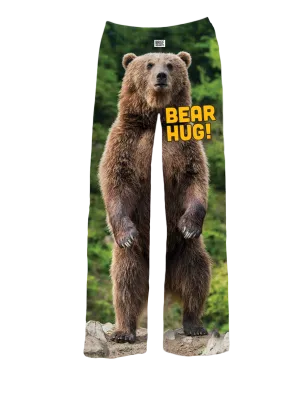 Brown Bear Hug Lounge Pants