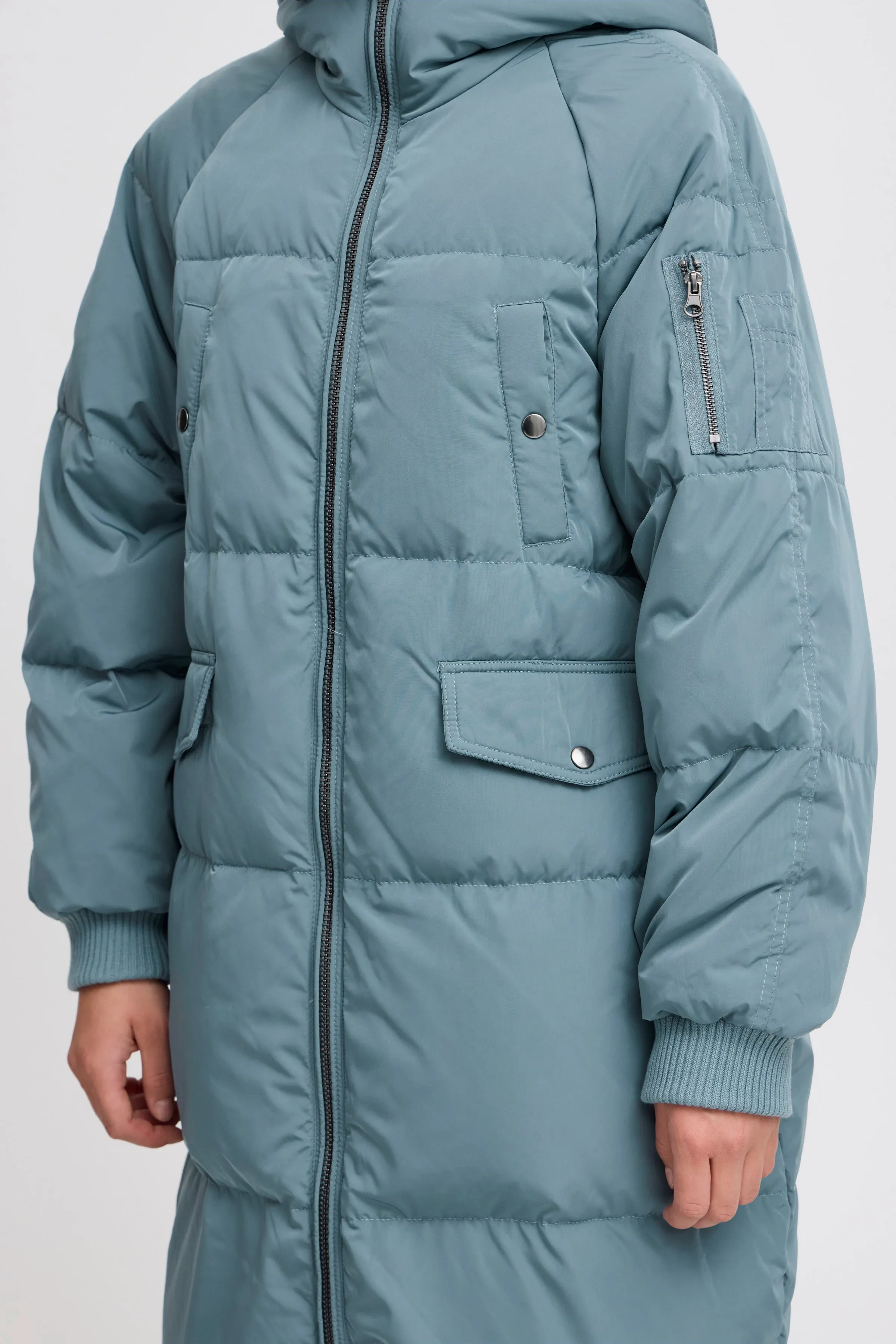 Bunala Down Jacket in Blue Mirage