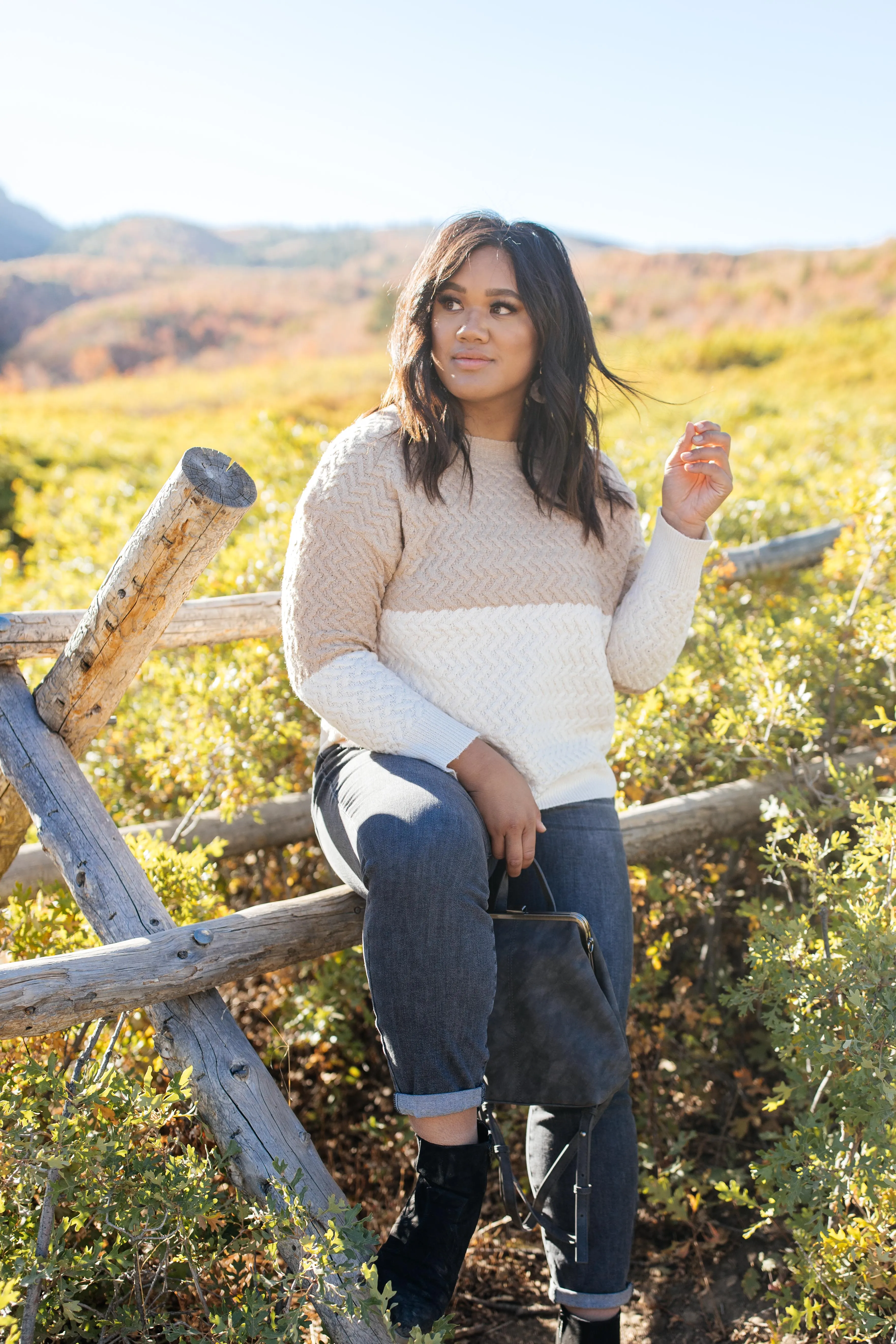 Casually Cozy Sweater in Mocha