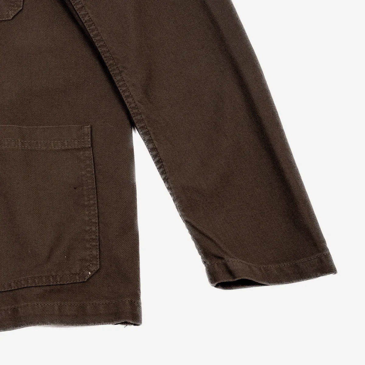 Chore Jacket - Organic Dungaree Twill - Dark Khaki