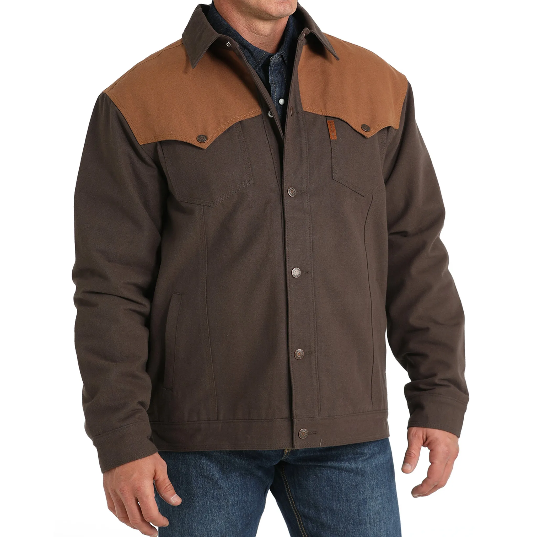 Cinch Men's Canvas Wax Coated Jacket