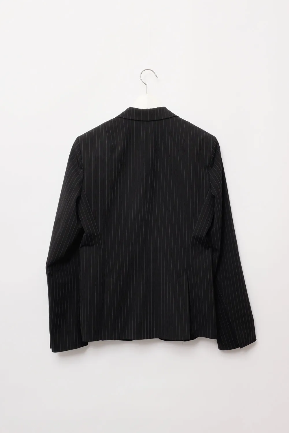 DKNY VINTAGE SLIM PINSTRIPES BLAZER