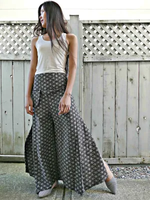 Flower of Life Wide Leg Pants