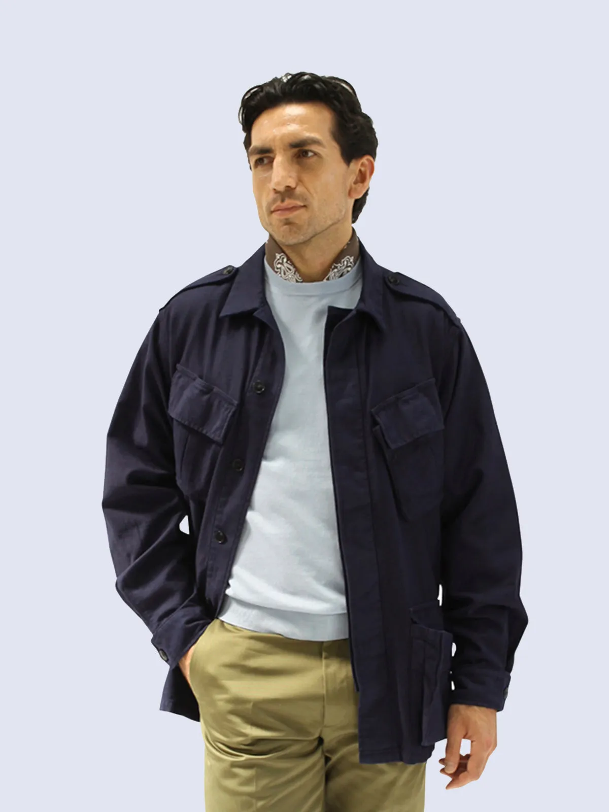 Fortela Navy Jungle Jacket