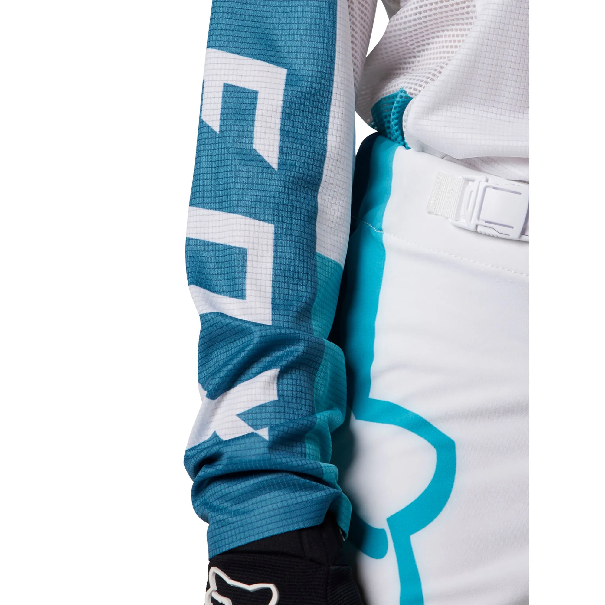 Fox Racing Flexair Efekt Offroad Jersey Teal White