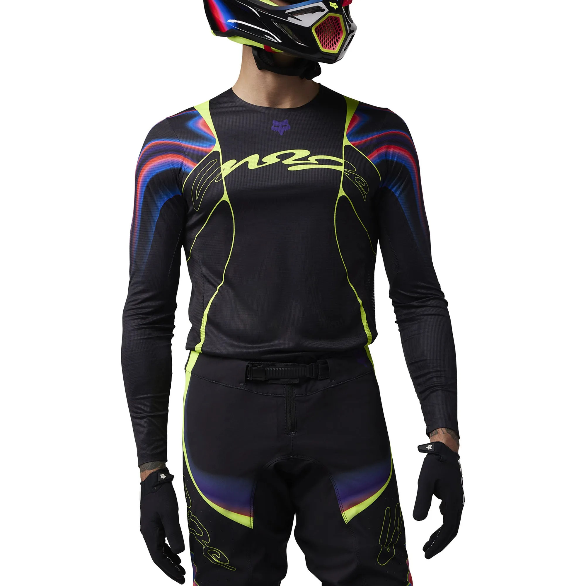 Fox Racing Flexair Energy Offroad Jersey Black