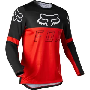 Fox Racing  Mens Flo Red Legion LT Jersey Lightweight Moisture Wicking Offroad