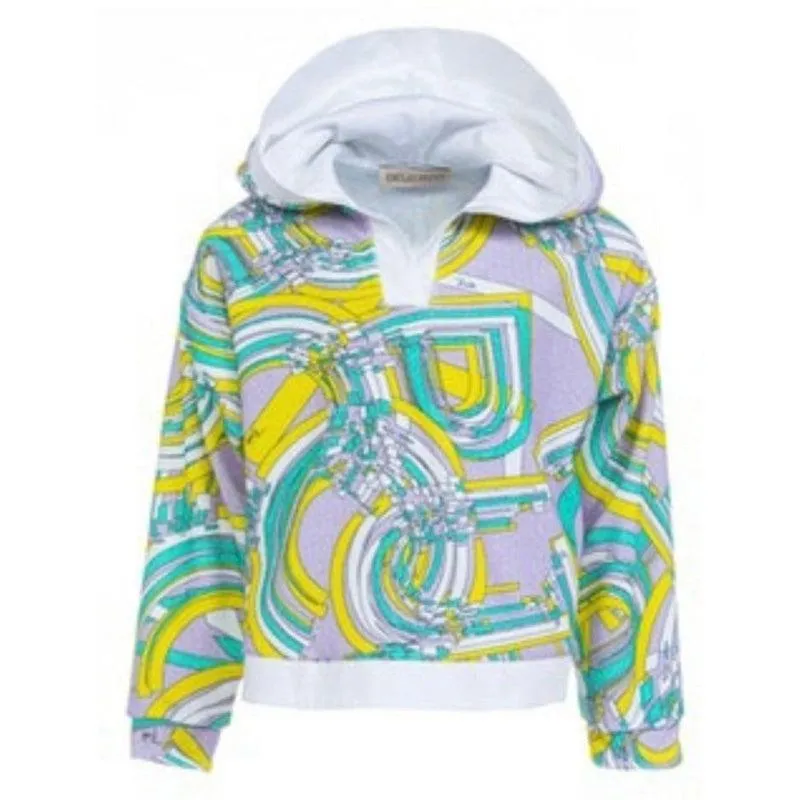 Girls Esploso Print Hoodie