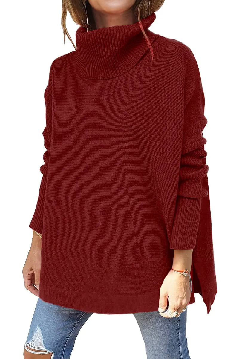 GISÈLE - OVERSIZED AND COMFORTABLE ROLL NECK PULLOVER