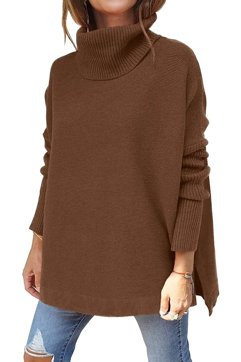 GISÈLE - OVERSIZED AND COMFORTABLE ROLL NECK PULLOVER