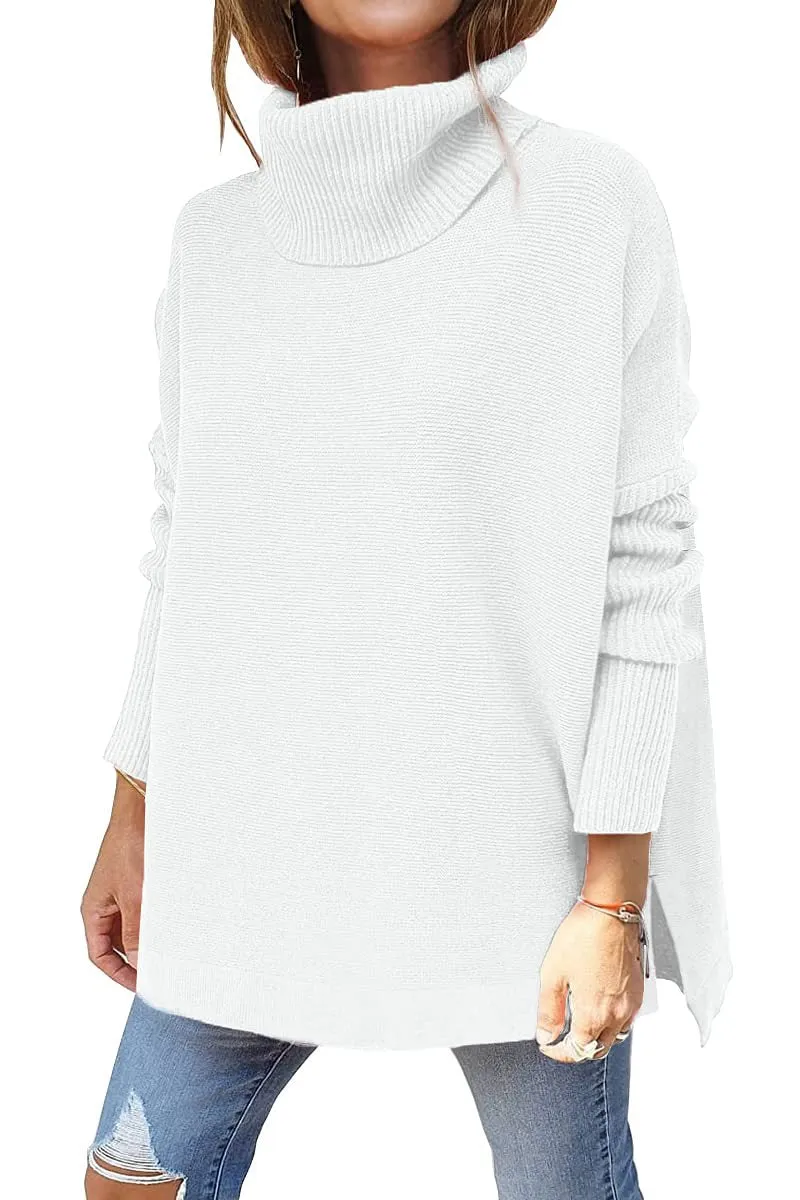 GISÈLE - OVERSIZED AND COMFORTABLE ROLL NECK PULLOVER