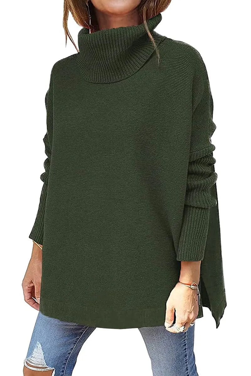 GISÈLE - OVERSIZED AND COMFORTABLE ROLL NECK PULLOVER