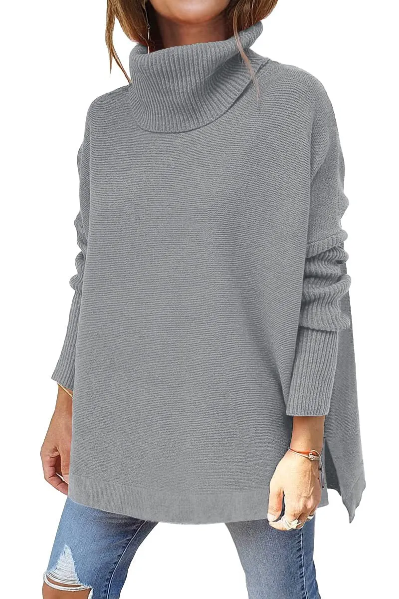 GISÈLE - OVERSIZED AND COMFORTABLE ROLL NECK PULLOVER