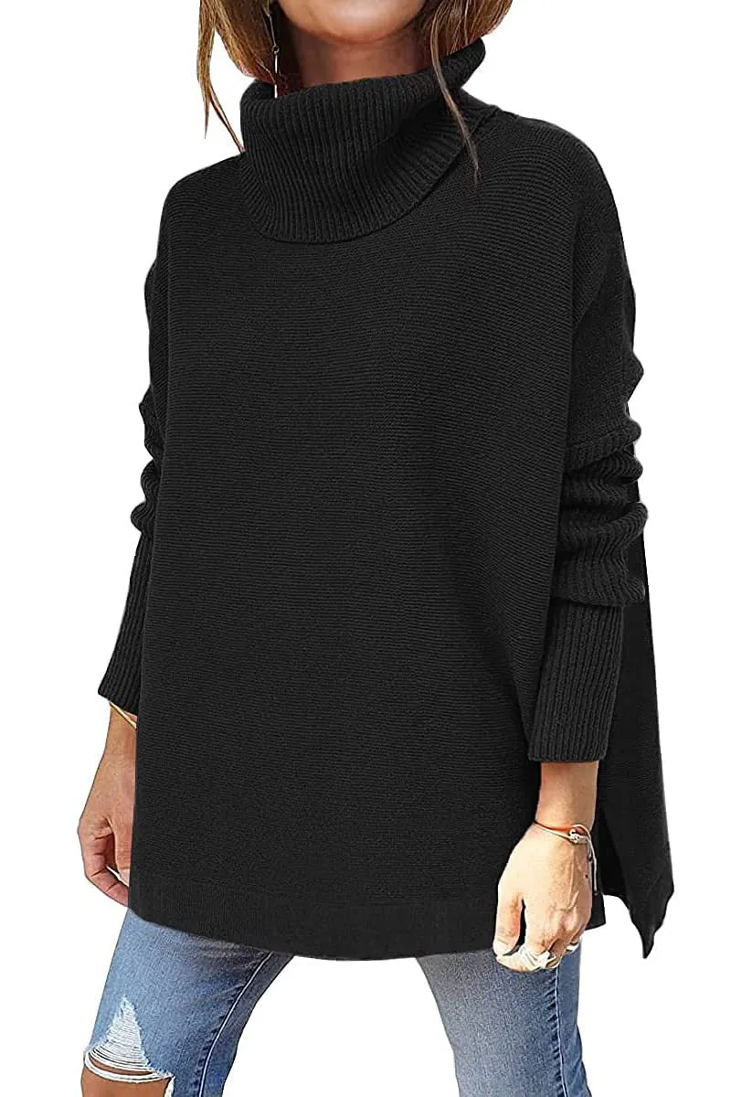 GISÈLE - OVERSIZED AND COMFORTABLE ROLL NECK PULLOVER