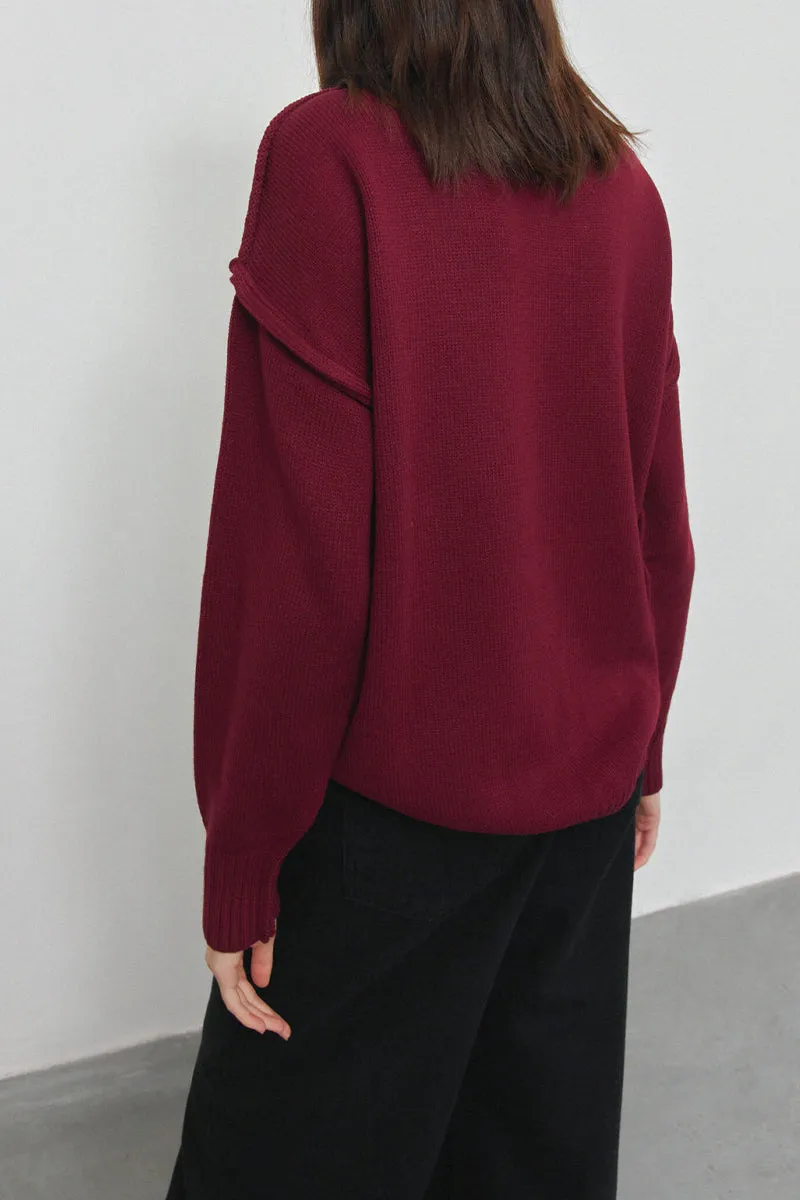 HWS1059 Chic Turtleneck Sweater