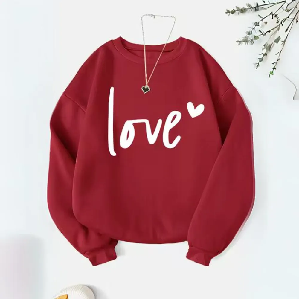 Ivyshape | Chic Sweatshirt with Round Neck