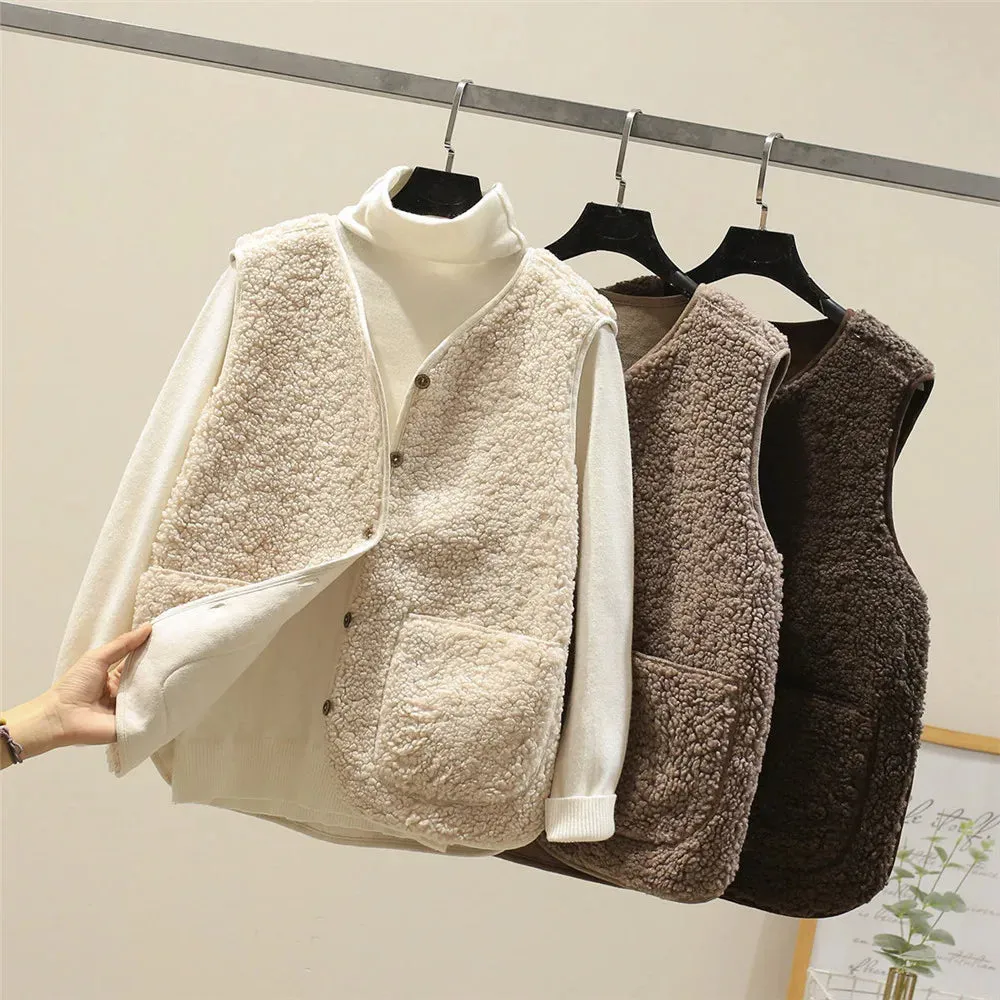 Ivyshape | Cozy Layered Vest