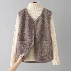 Ivyshape | Cozy Layered Vest