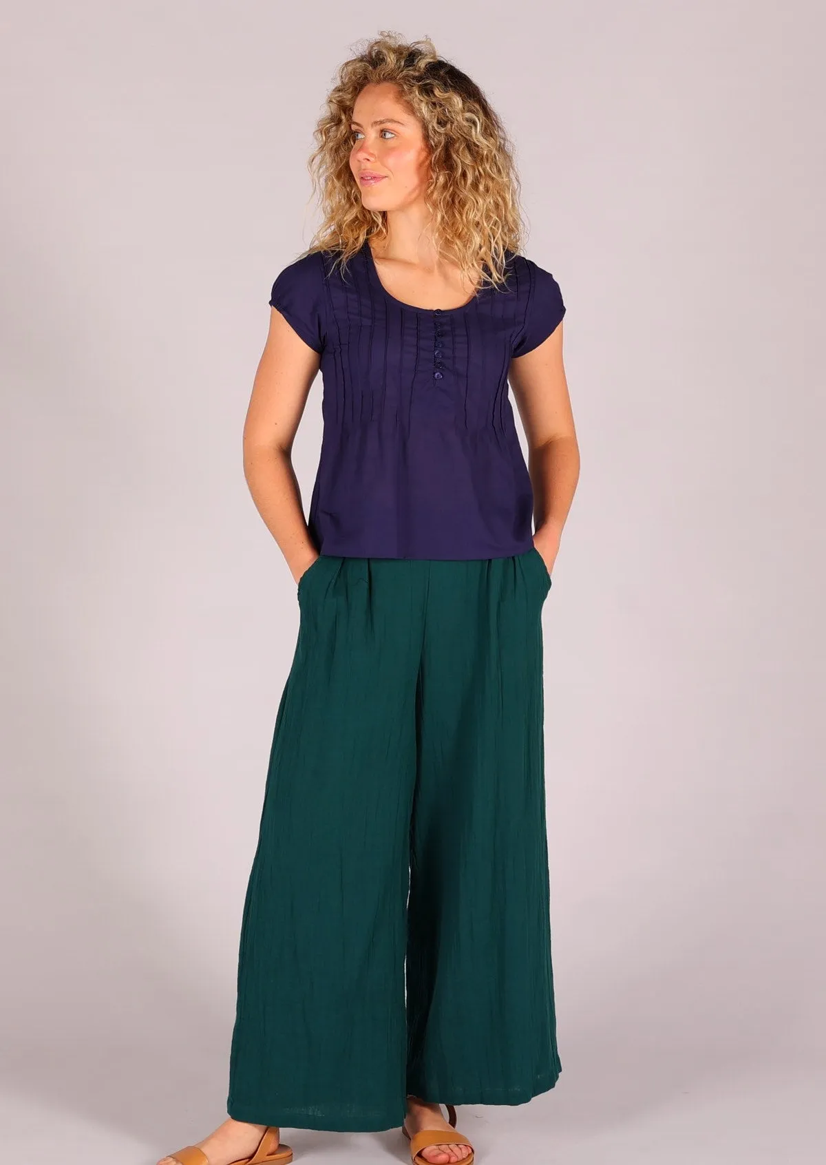 Jaya Pant Deep Teal