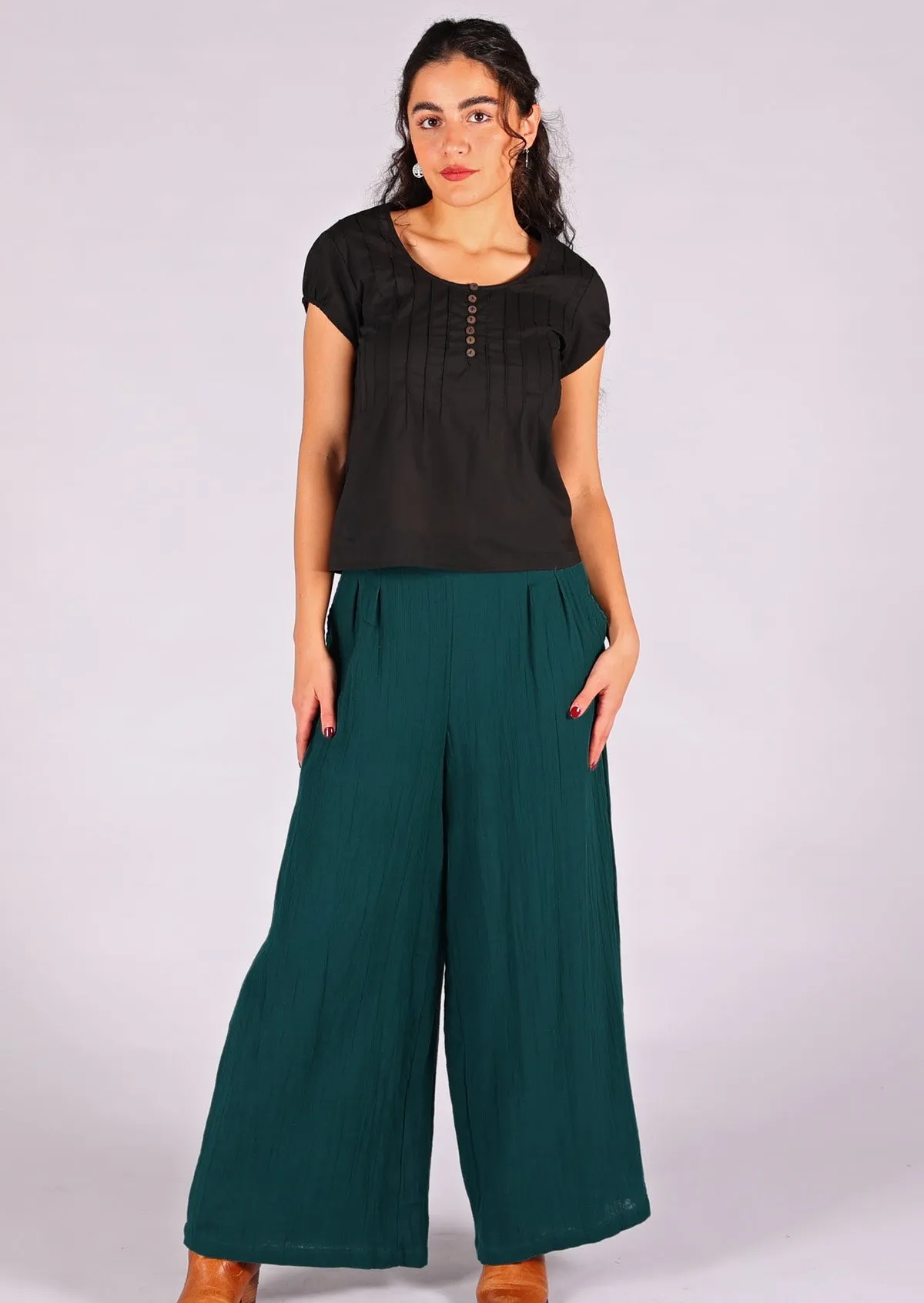 Jaya Pant Deep Teal