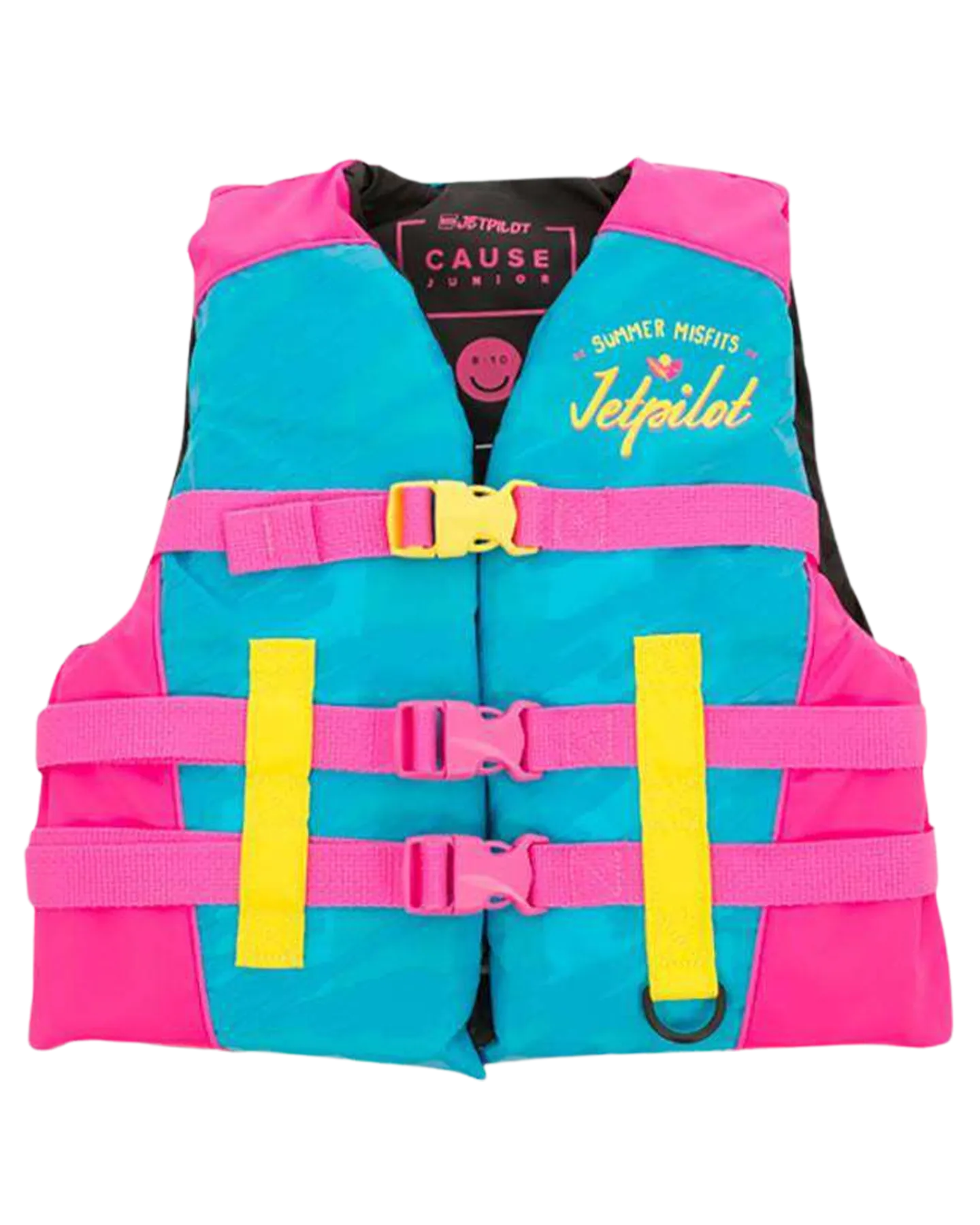 JETPILOT THE CAUSE KIDS NYLON VEST - BLUE/PINK - 2020