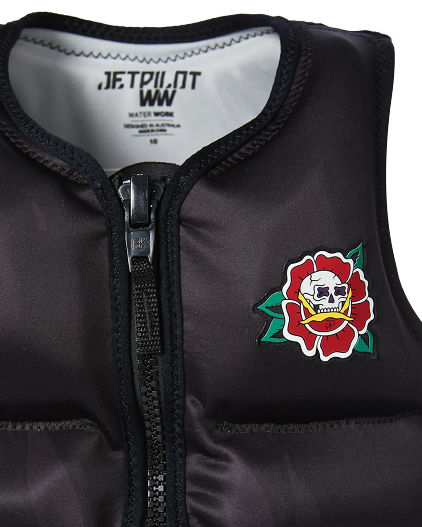 Jetpilot X1 Boys Youth Neo Vest Sub - Black - 2023