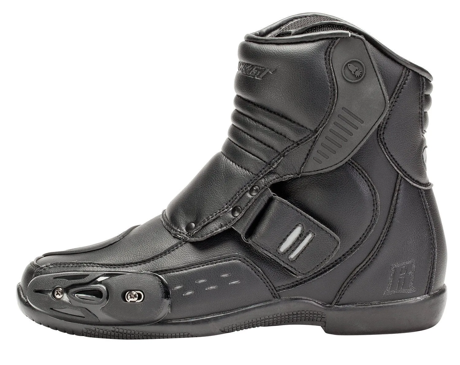 Joe Rocket Mens RAZOR Black Leather Boots