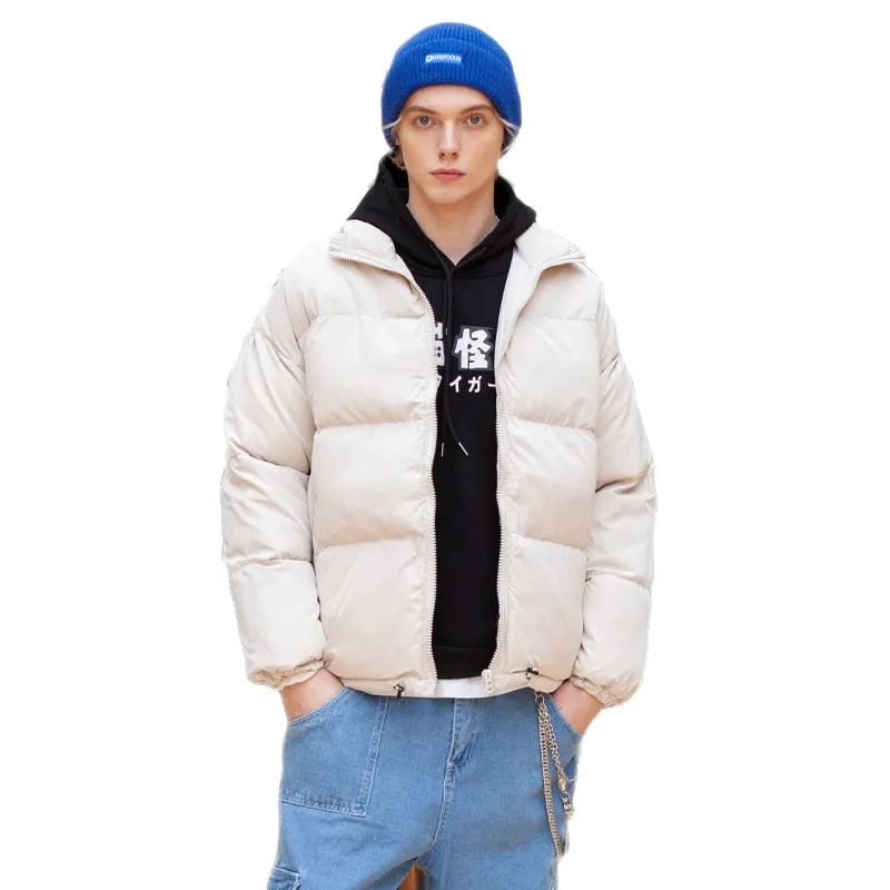 LAPPSTER Men Harajuku Colorful Bubble Coat Winter Jacket 2022 Mens Streetwear Hip Hop Parka Korean Black Clothes Puffer Jackets