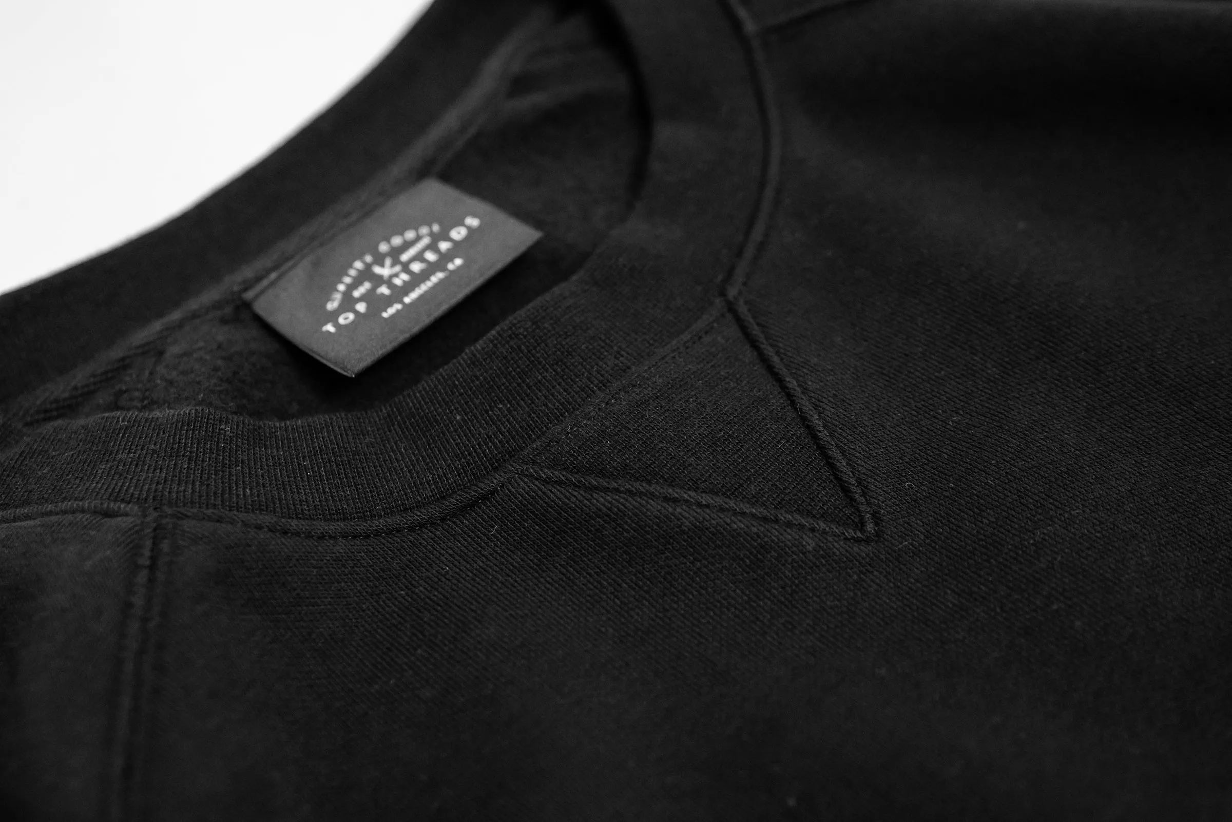 Logo Drive Crewneck Fleece - Black