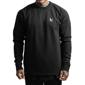 Logo Drive Crewneck Fleece - Black