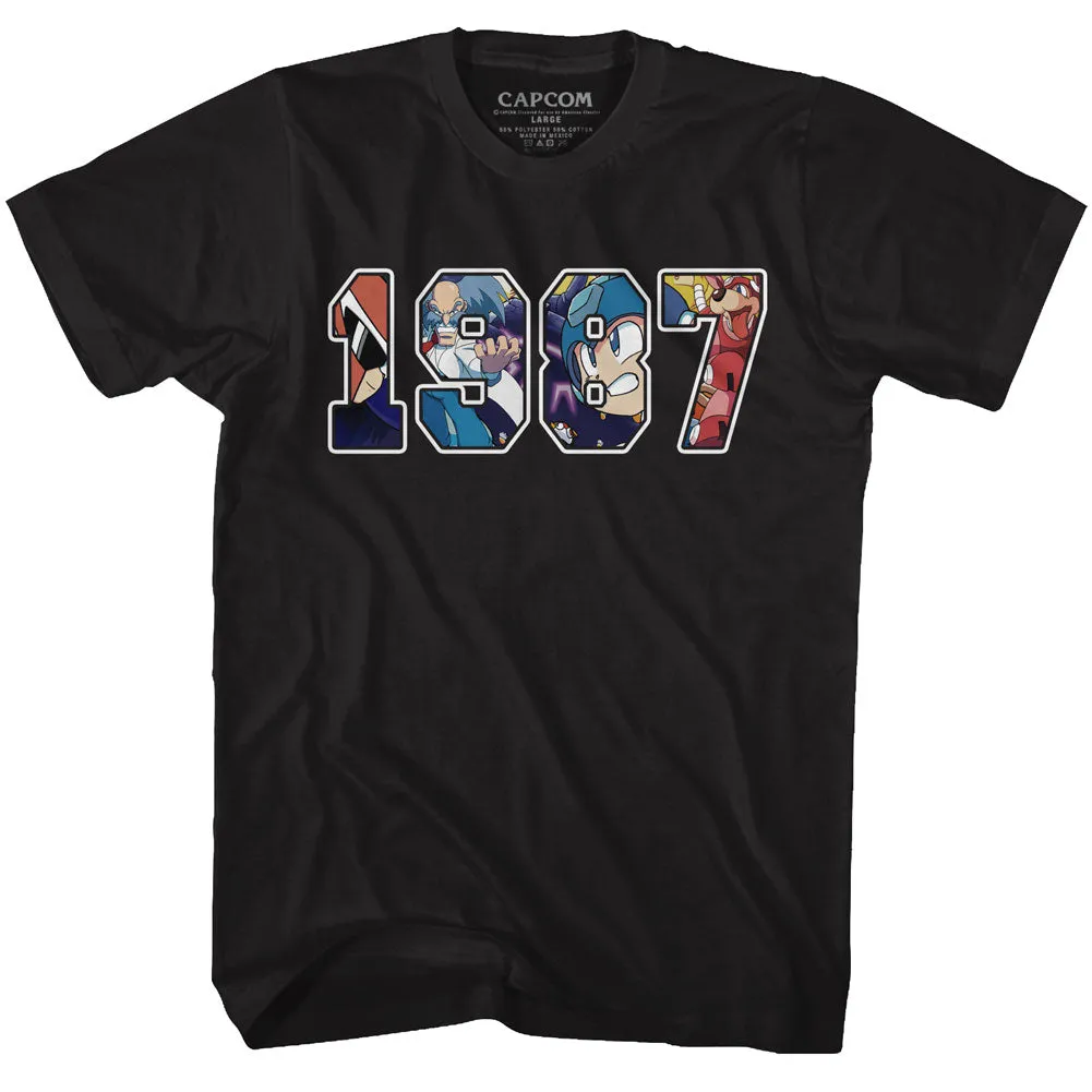 Mega Man 1987 Men's T-Shirt