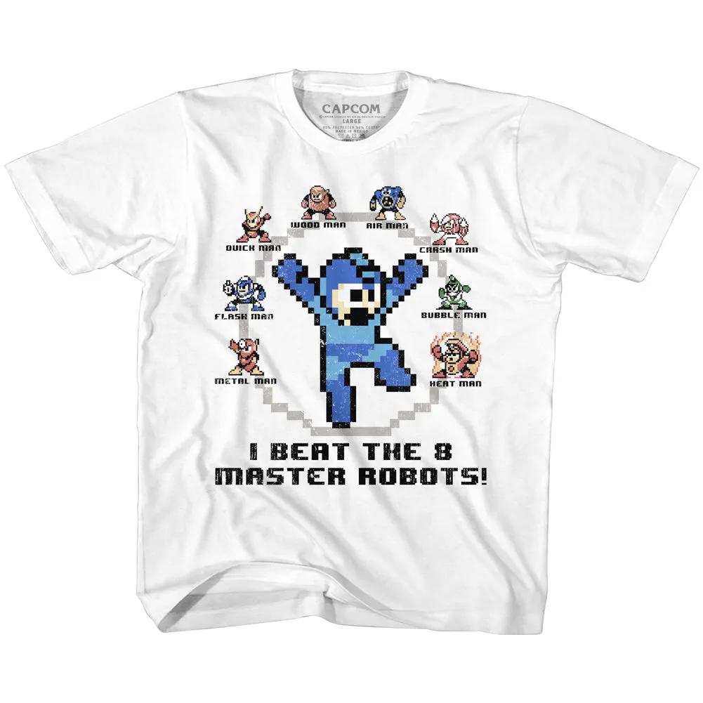 Mega Man 8 Master Robots Toddler T-Shirt