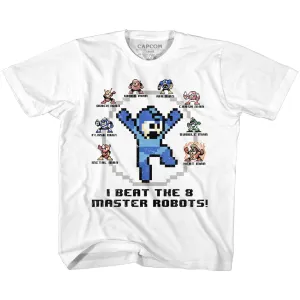 Mega Man 8 Master Robots Toddler T-Shirt