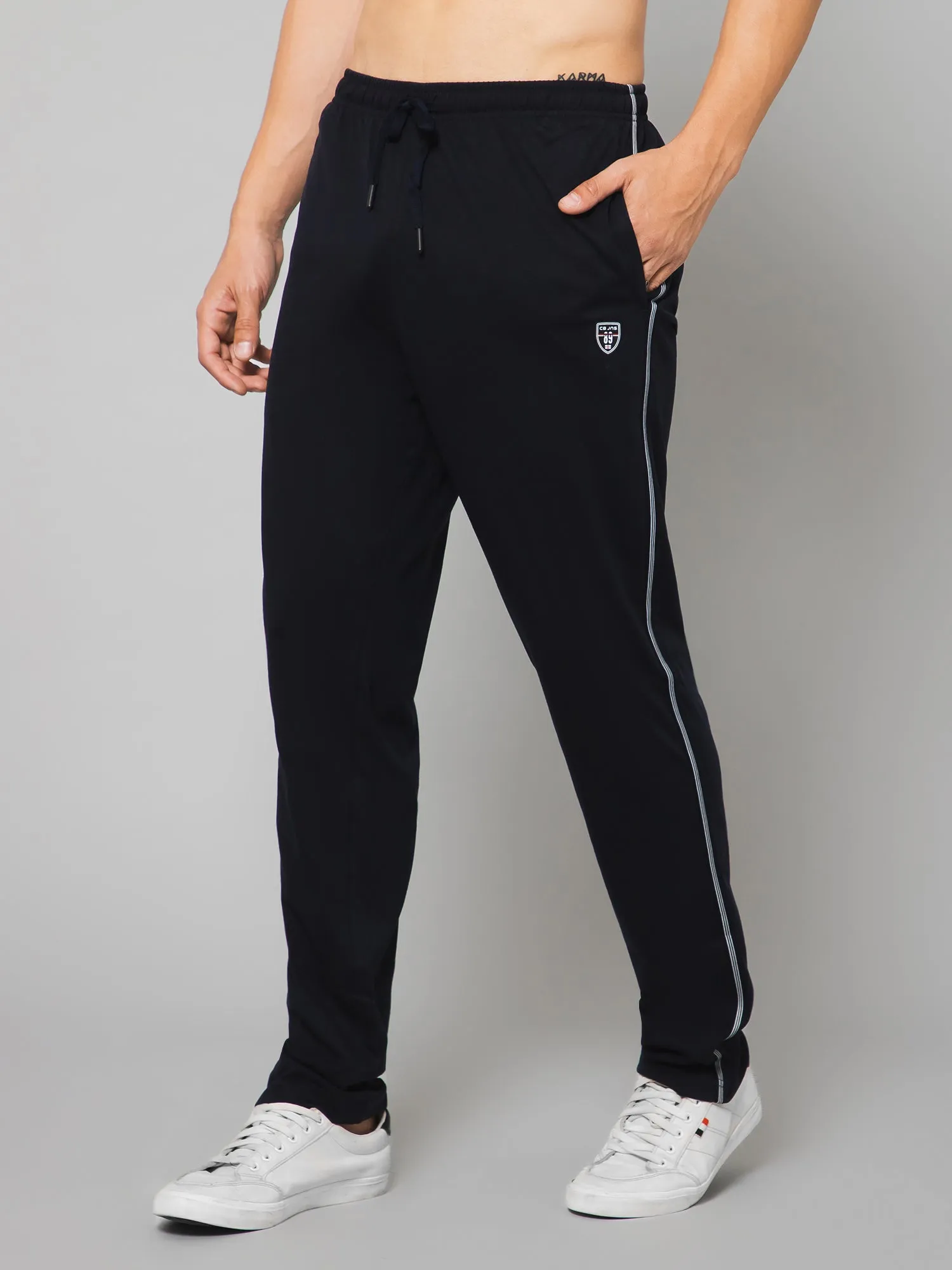 Men Blue Track Pant