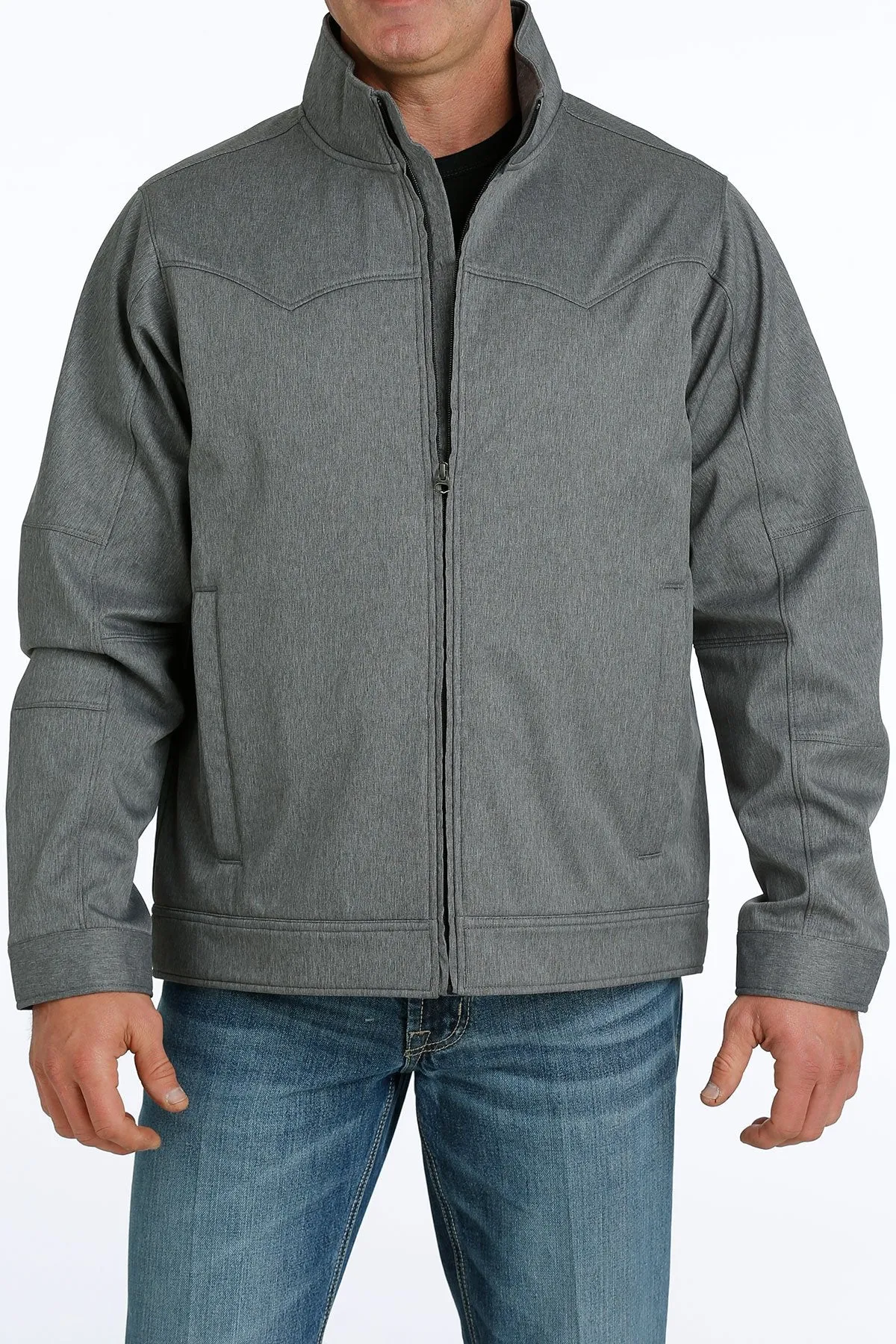 MEN'S CONCEALED CARRY BONDED JACKET - GRAY MJW1589001