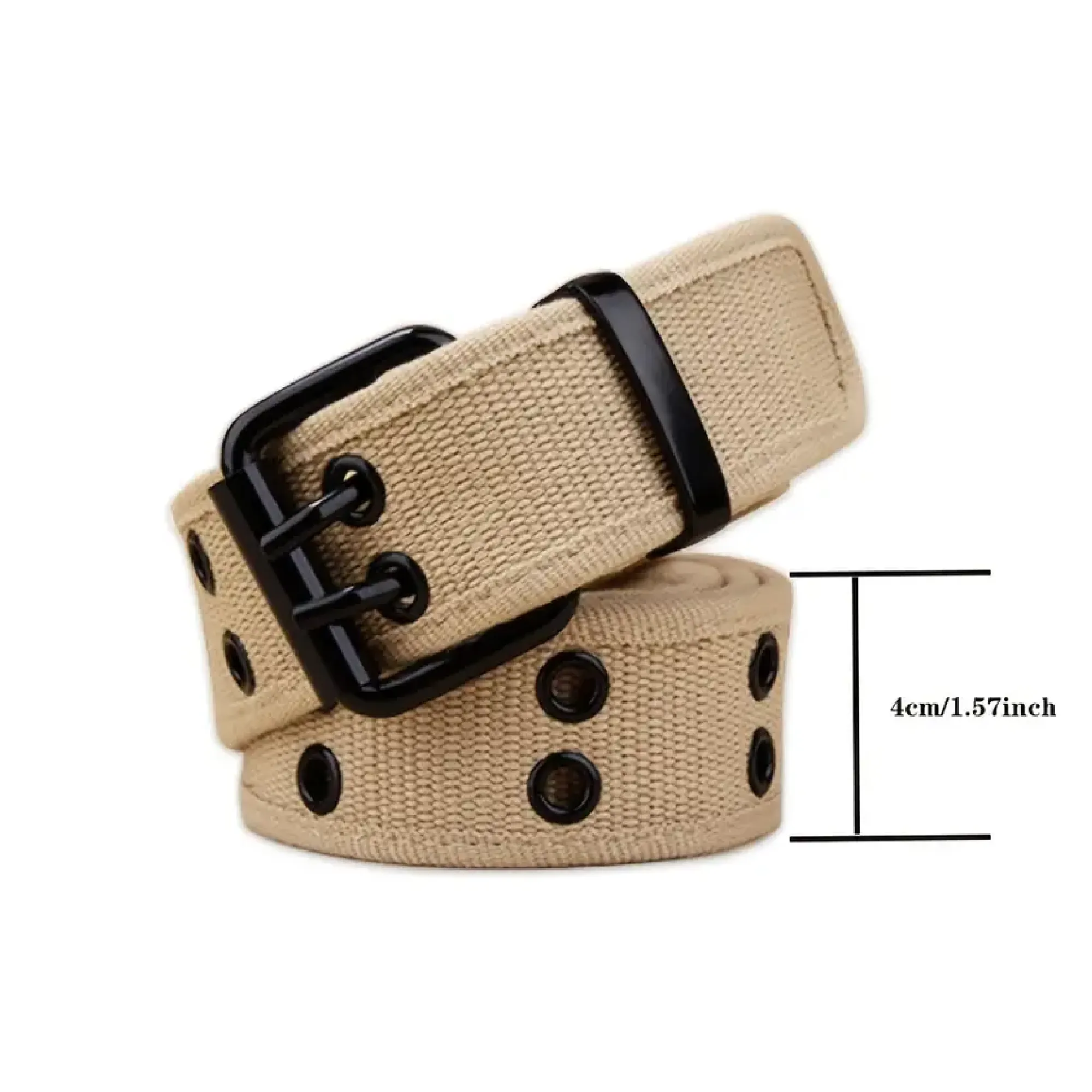 Men's Outdoor Sports Waist Belt - Durable and Comfortable with Classic Solid Color Design