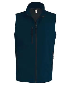 Mens softshell bodywarmer | Navy